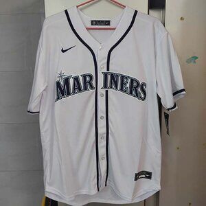 Nike Seattle Mariners Ken Griffey Jr. #24 White MLB Jersey